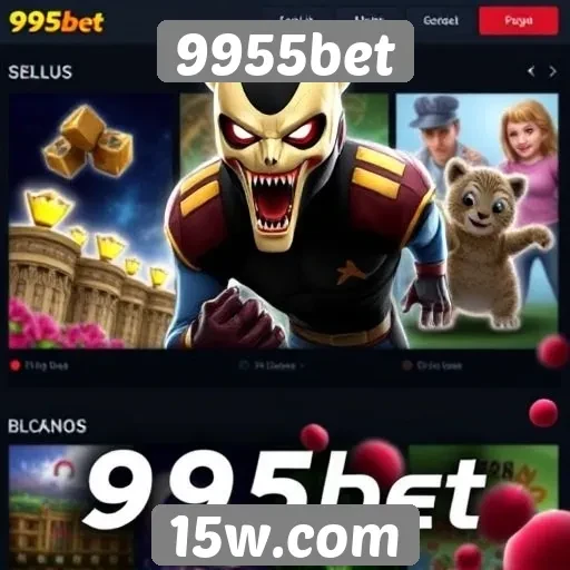 Variedade de jogos disponíveis na 9955bet